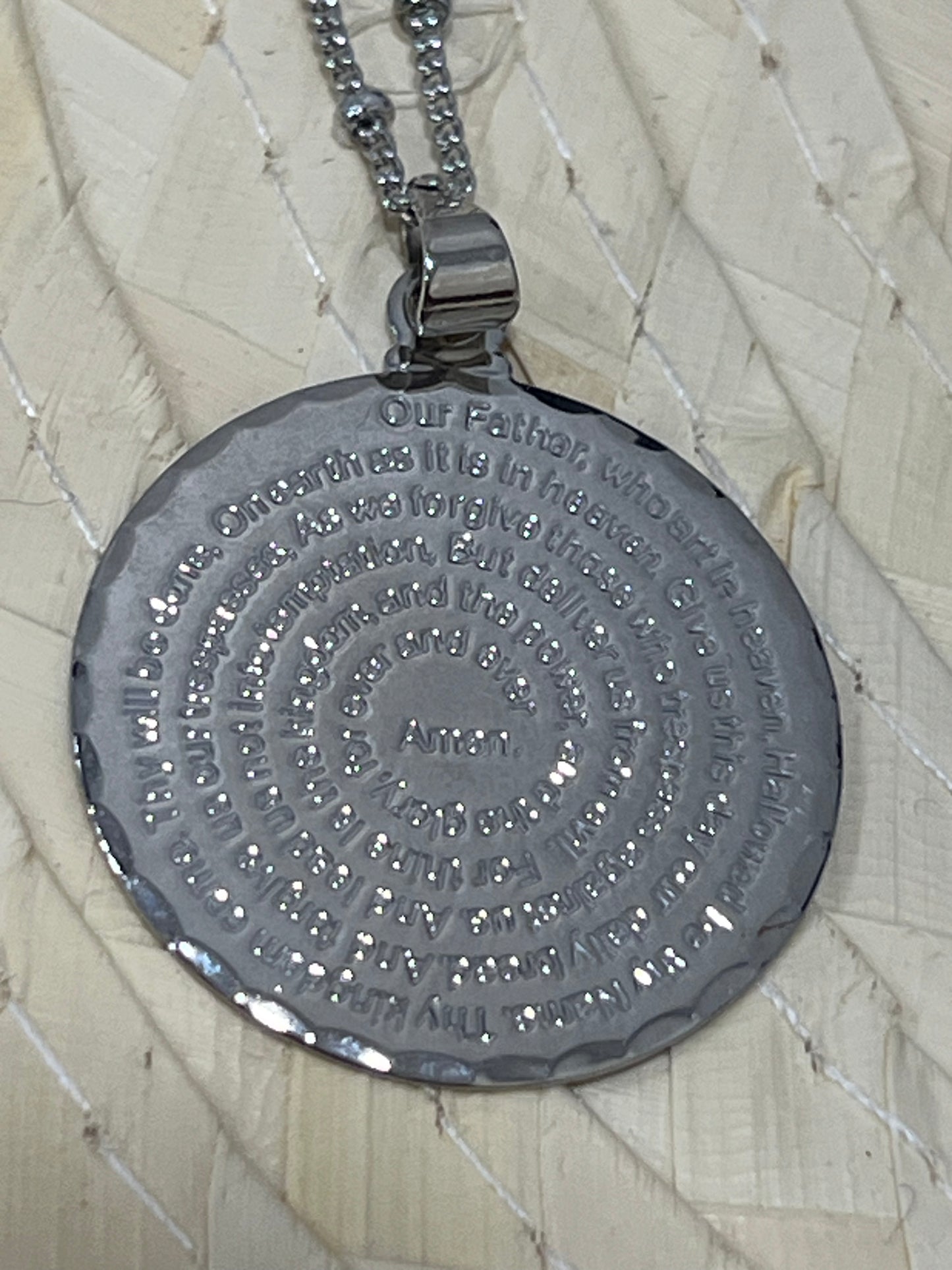 Padre Nuestro/Heavenly Father Necklace