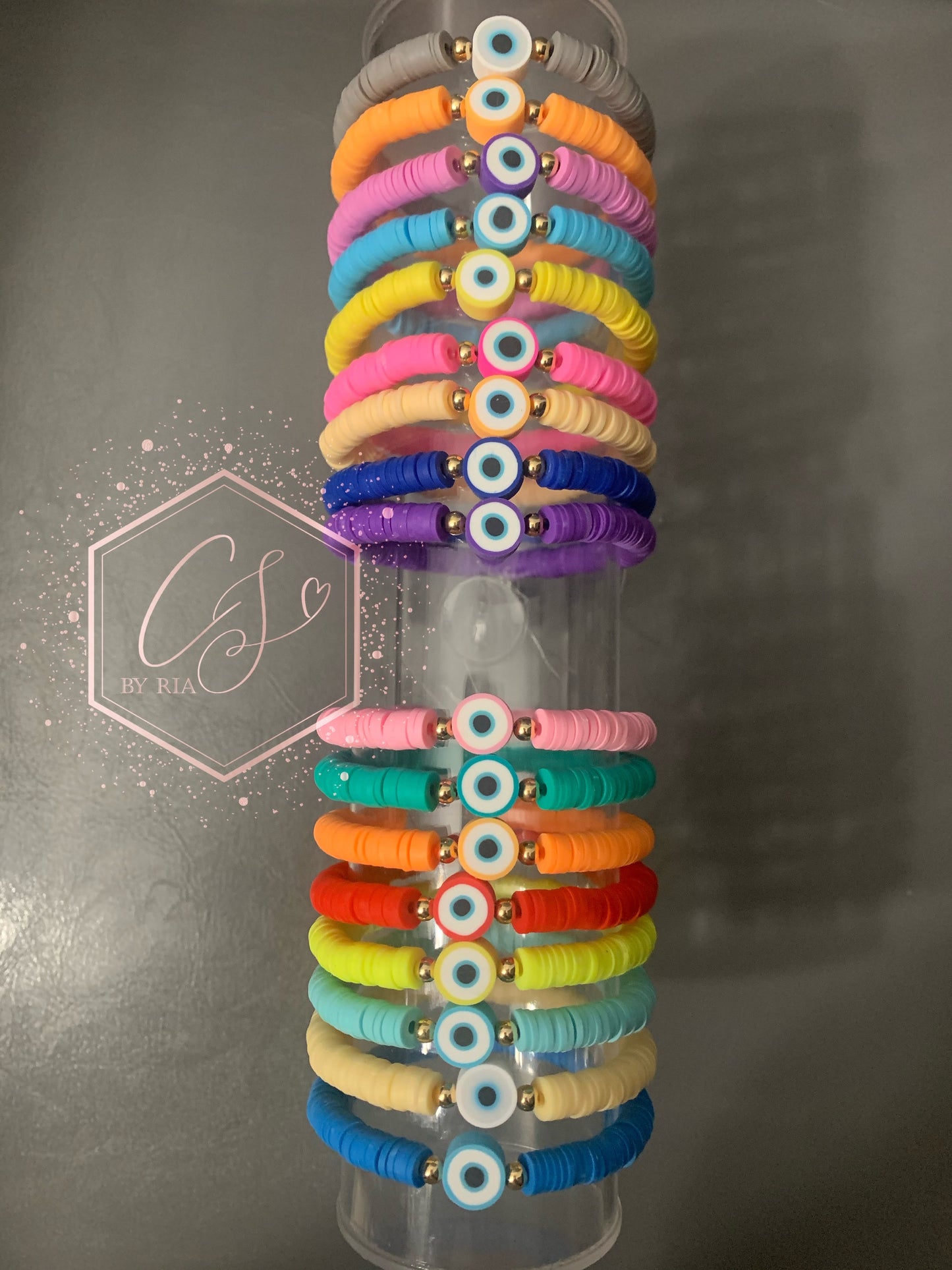 Colorful Evil Eye Braceletet