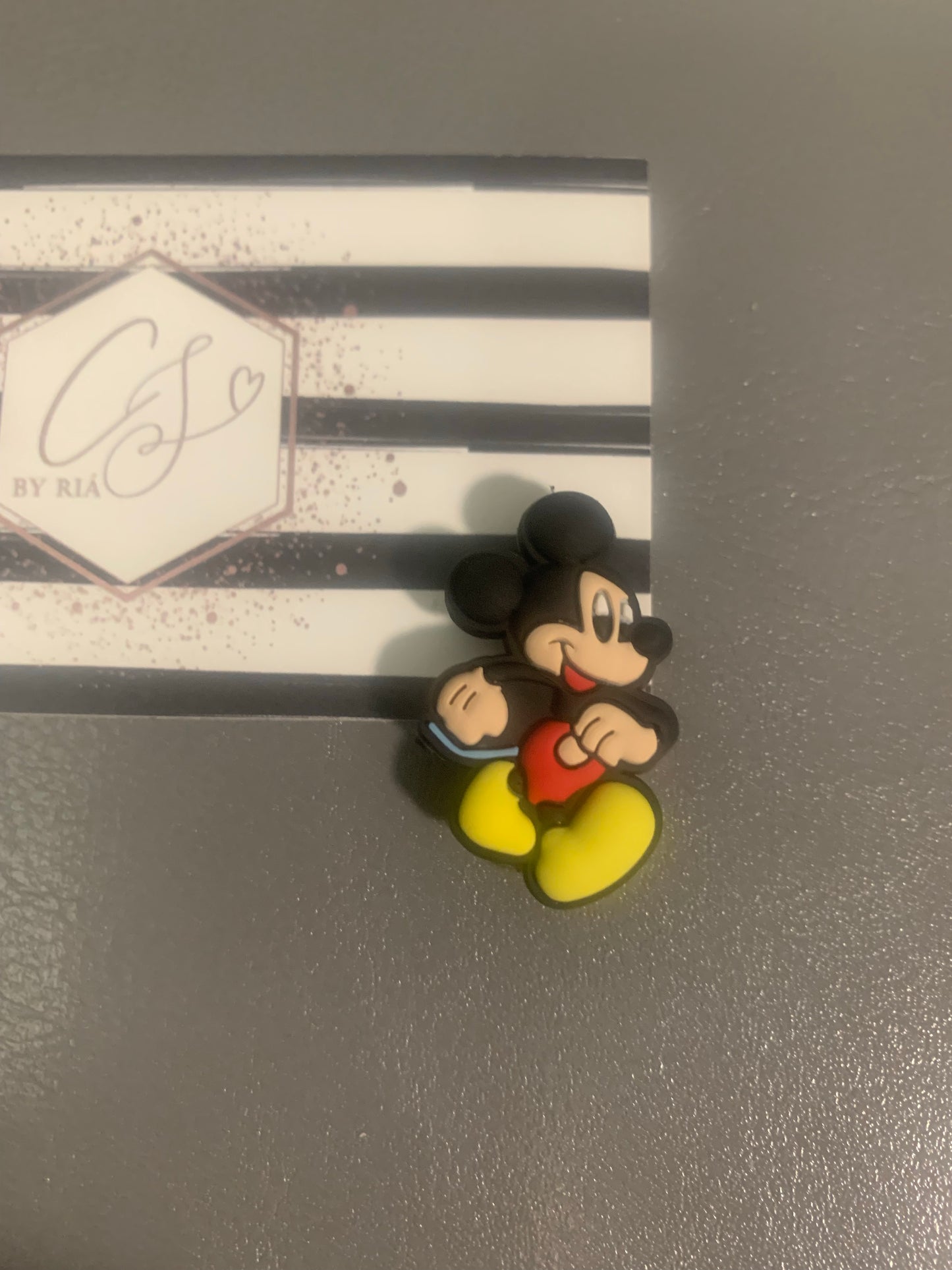 Mickey and Minnie Croc/Shoe Charm