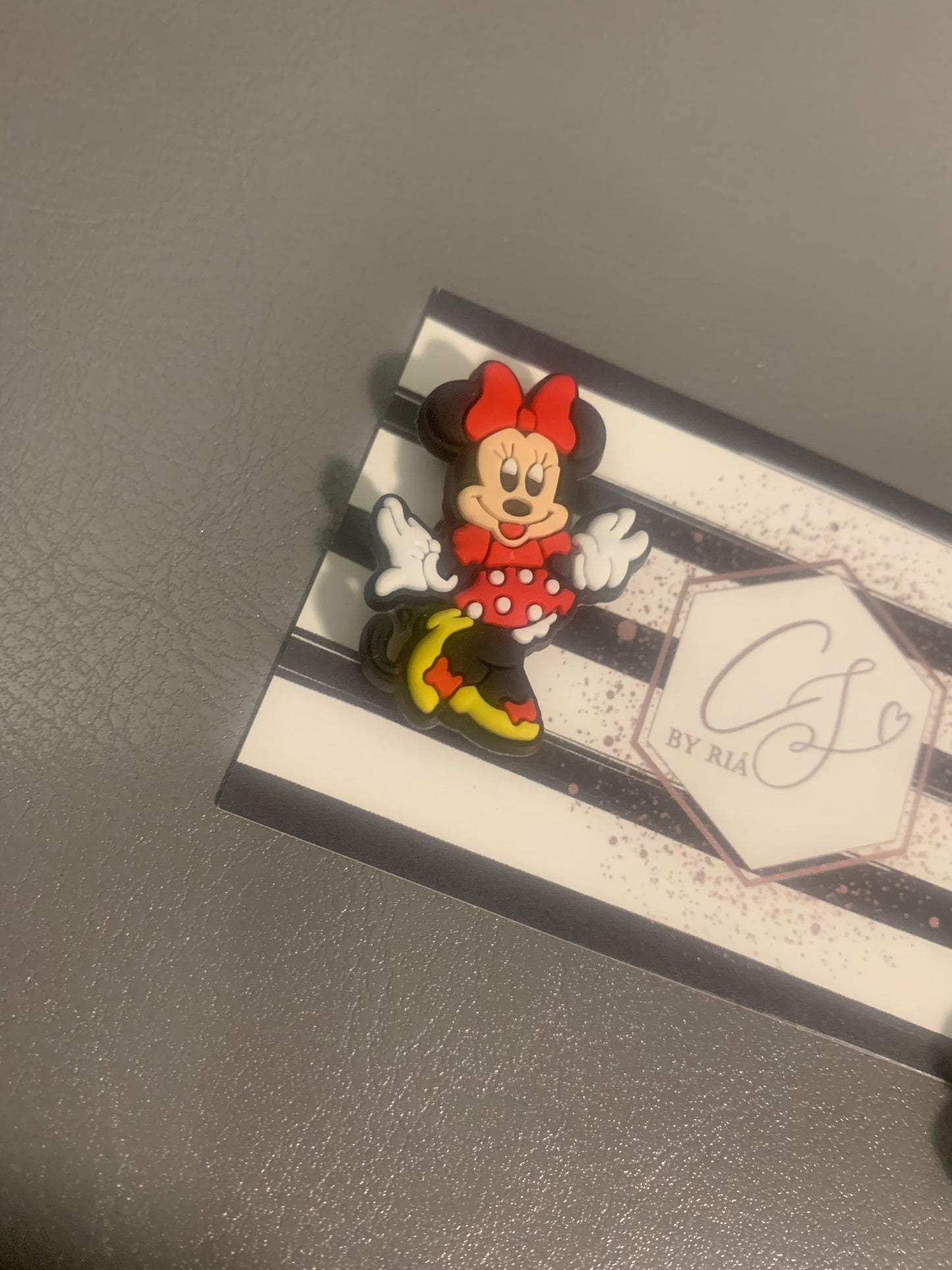 Mickey and Minnie Croc/Shoe Charm