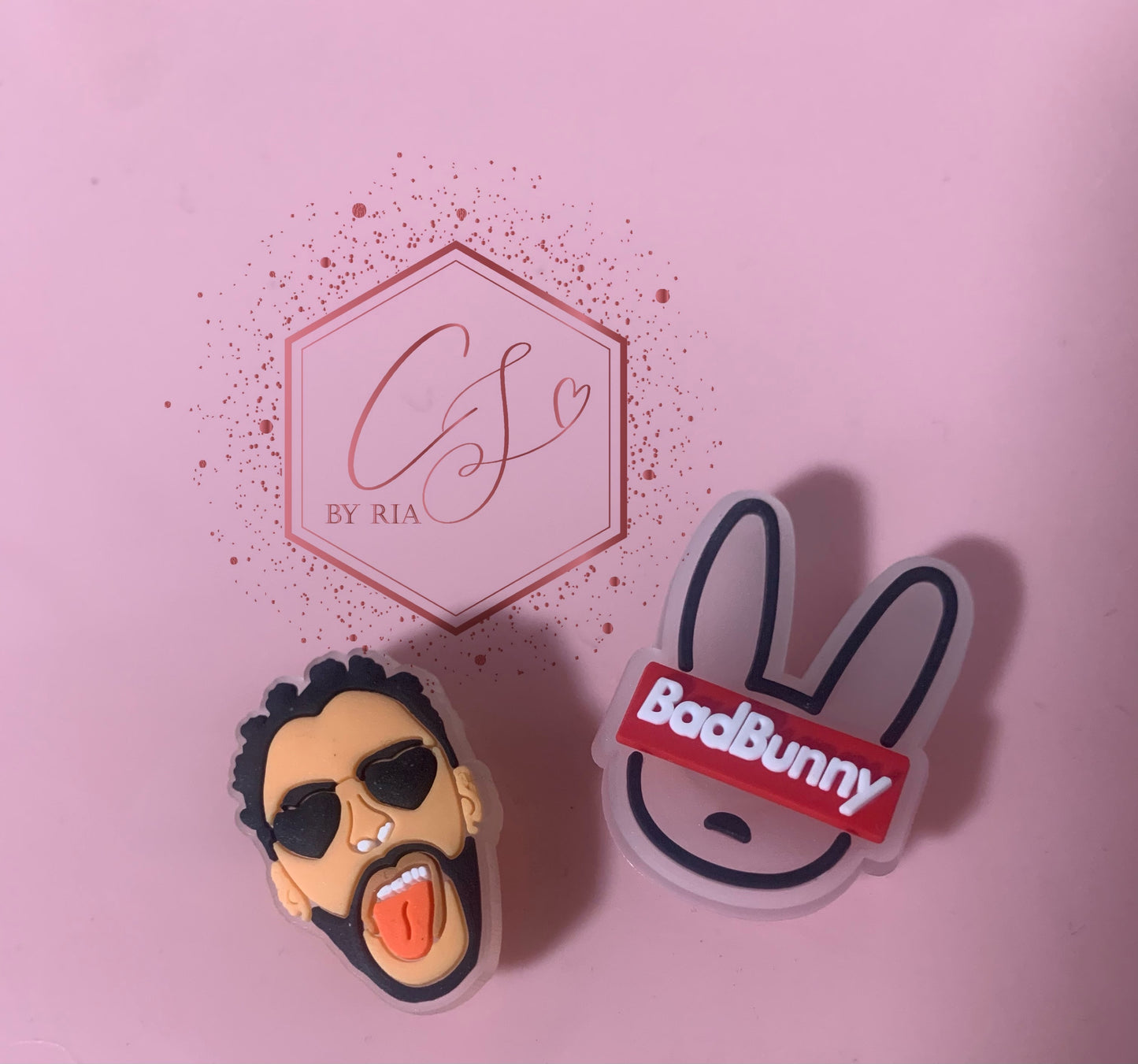Bad Bunny Glow in The Dark Croc Charm