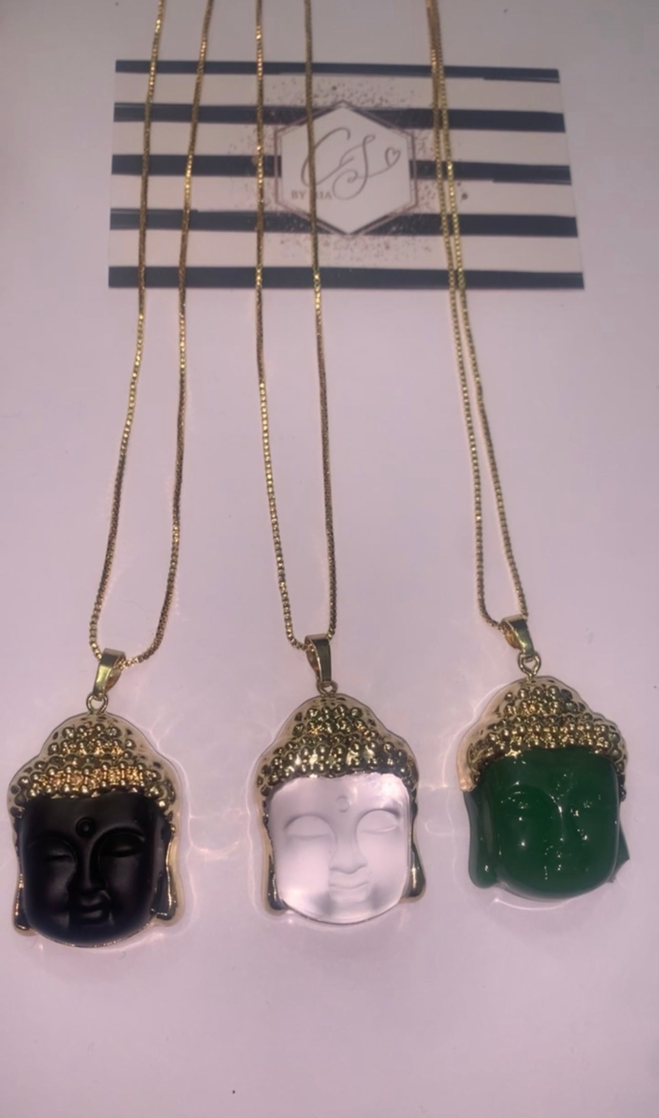 Buddha Head Necklace