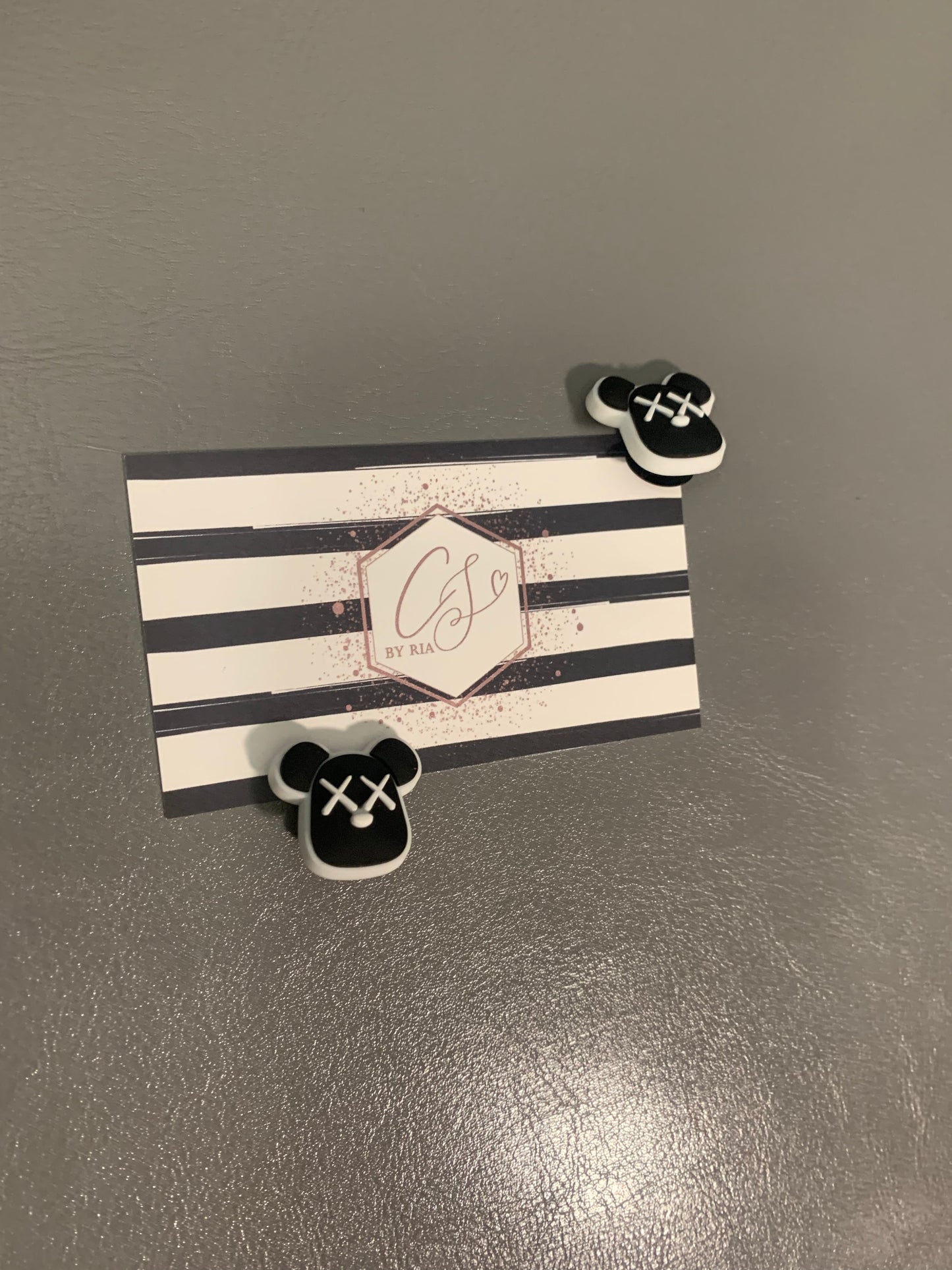 Bear Face X Eyes Croc/Shoe Charm