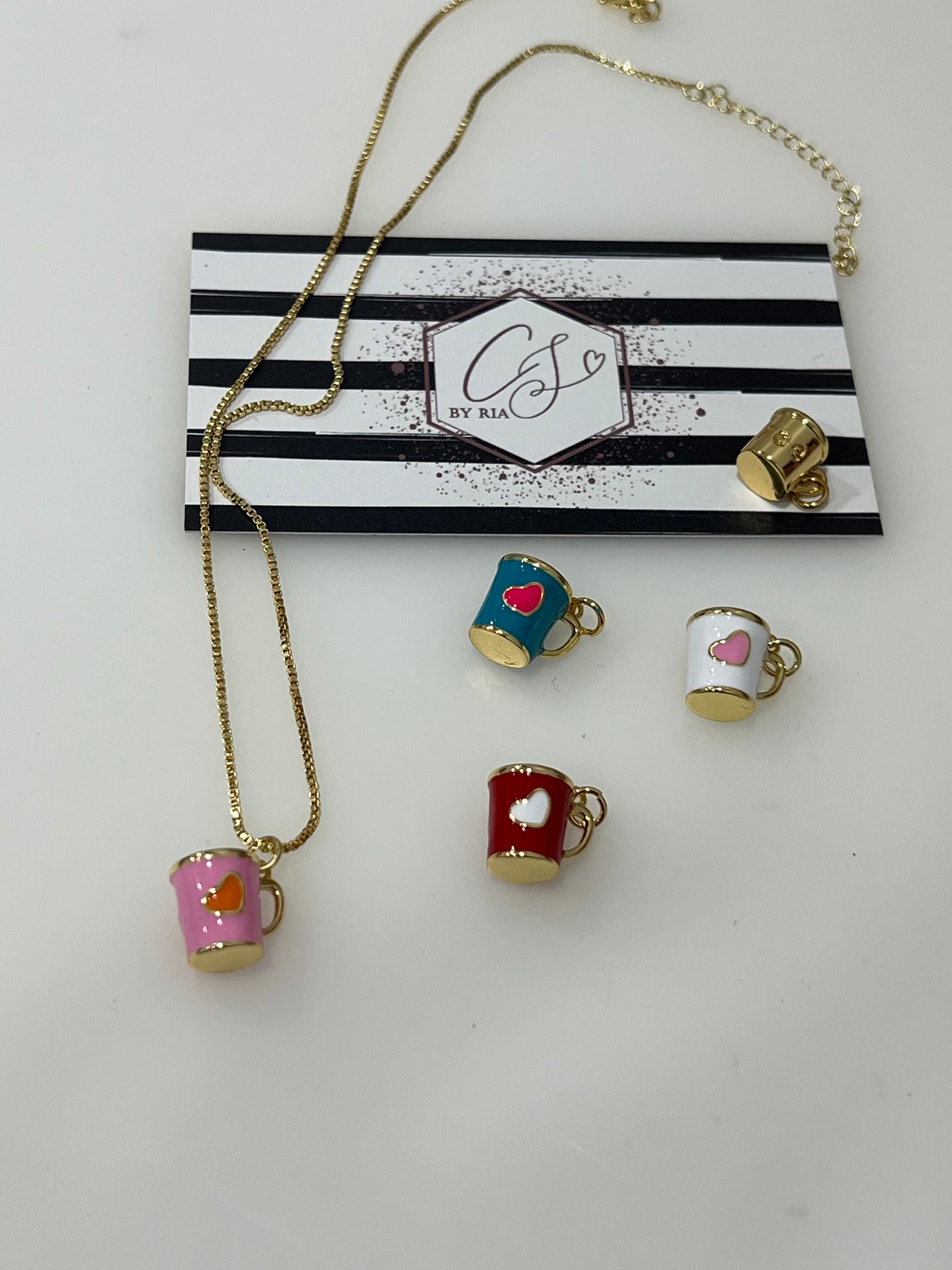Coffee Mug Necklace