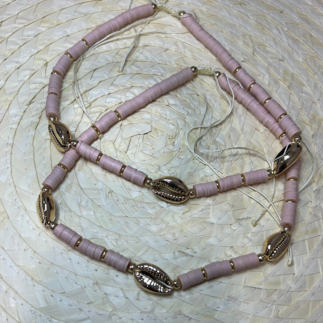 She Sells Seashells by the Seashore Adjustable Necklace