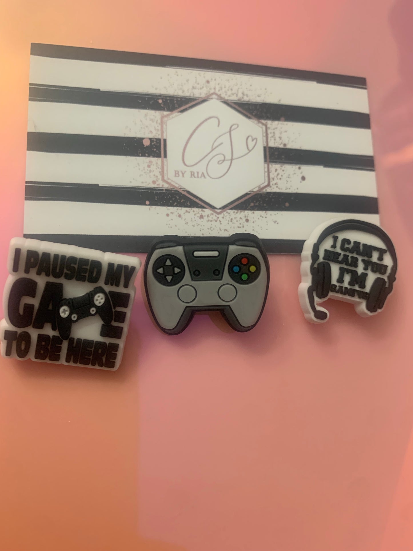 Gaming Croc Charm