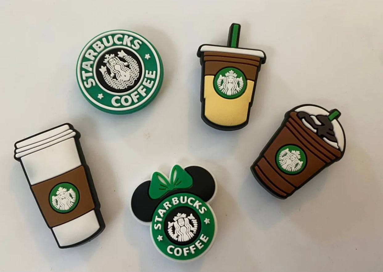 Starbucks Croc Charms