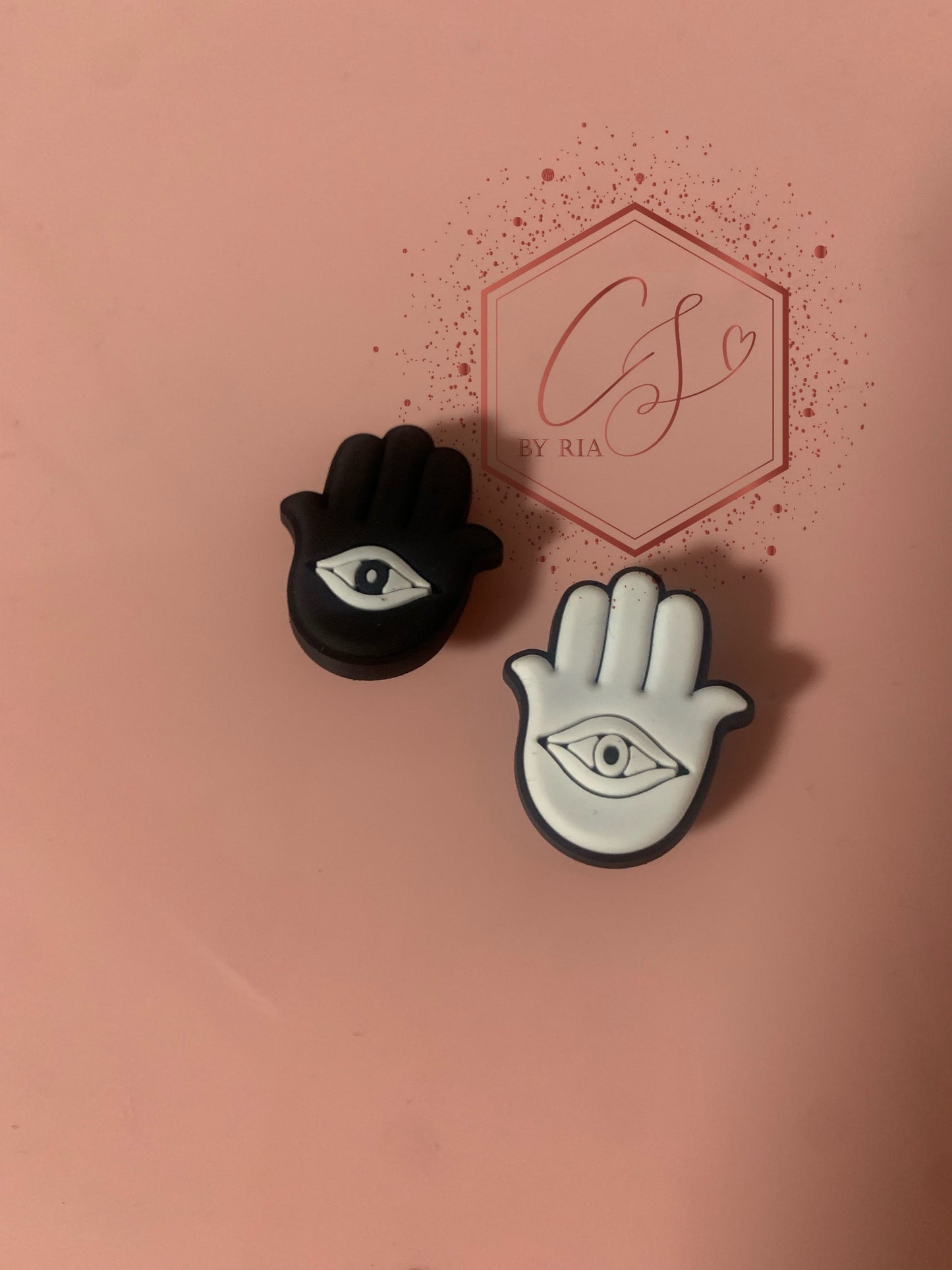 Hamsa Hand Croc Charm