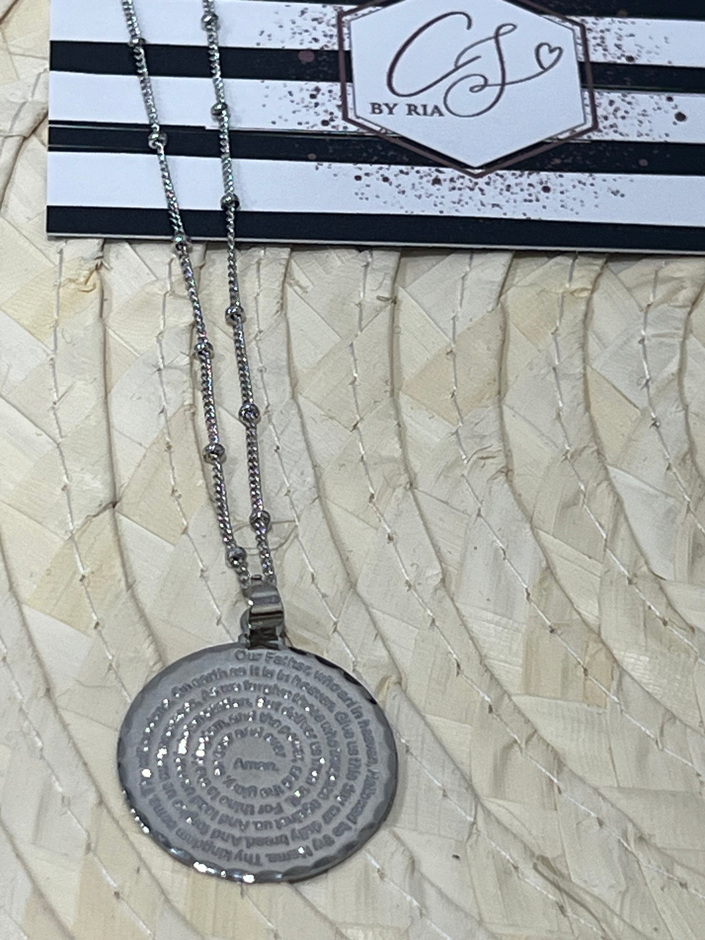 Padre Nuestro/Heavenly Father Necklace