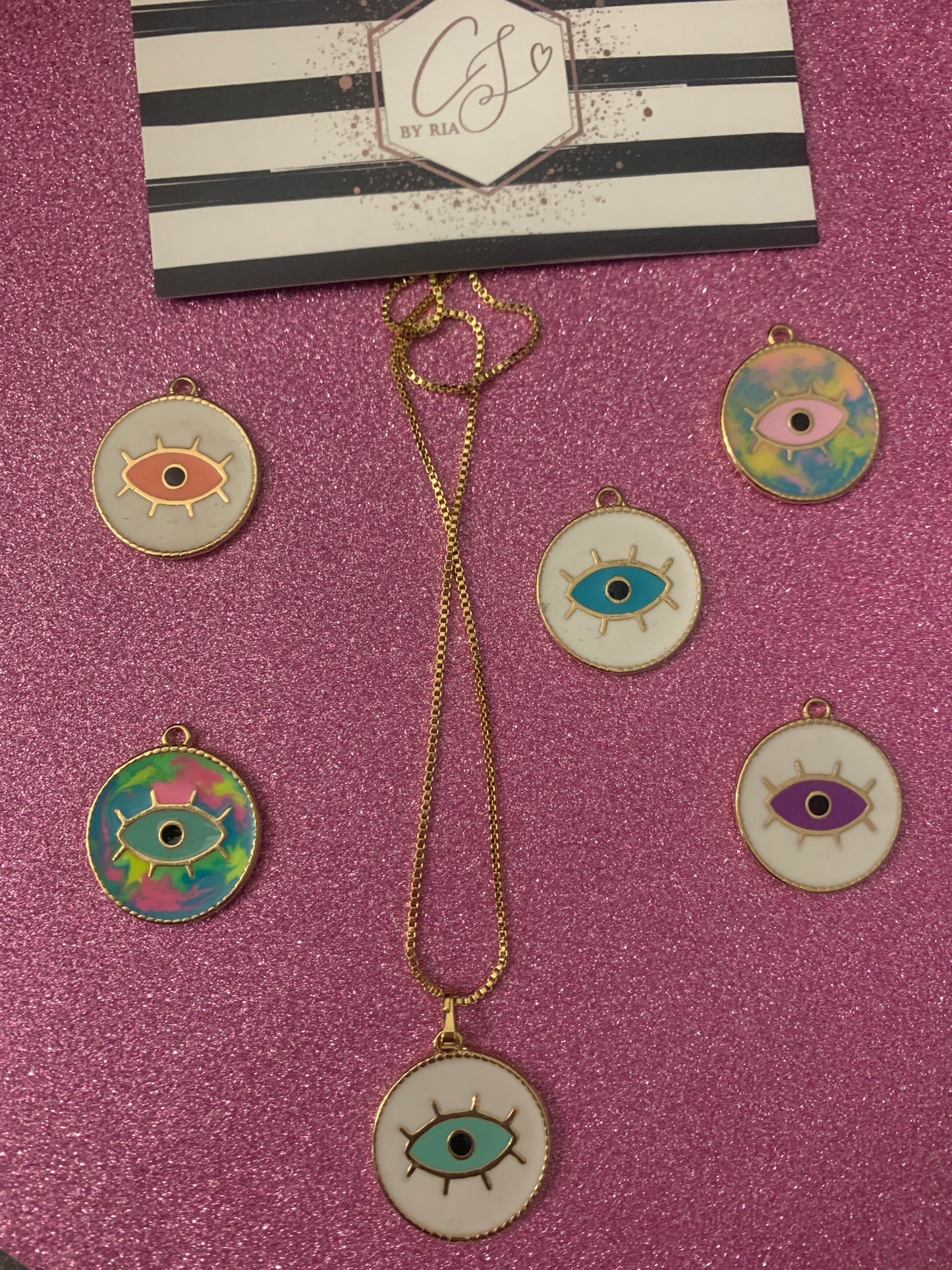 Evil Eye Summer Necklace